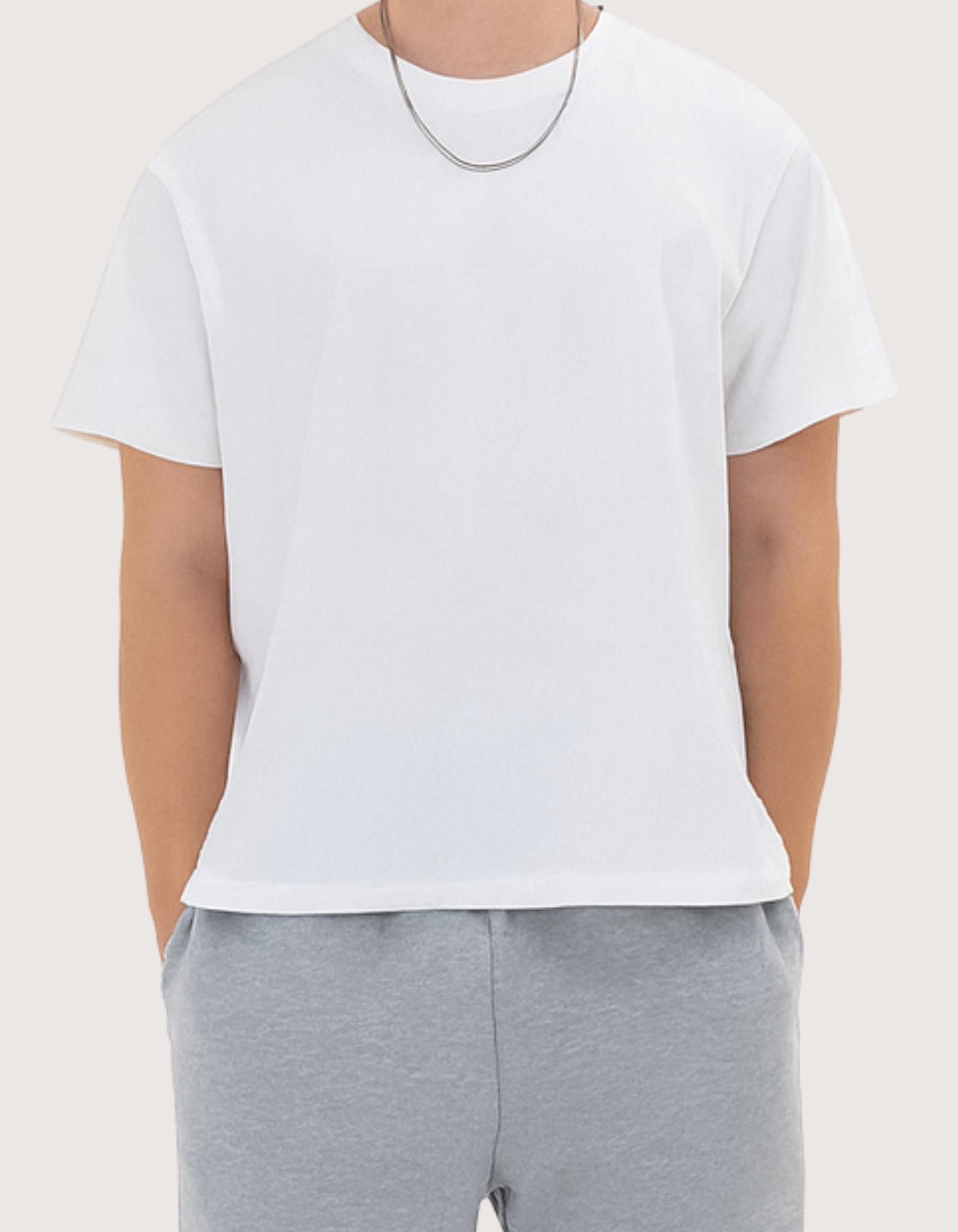 300 GSM Standard Tee "White"