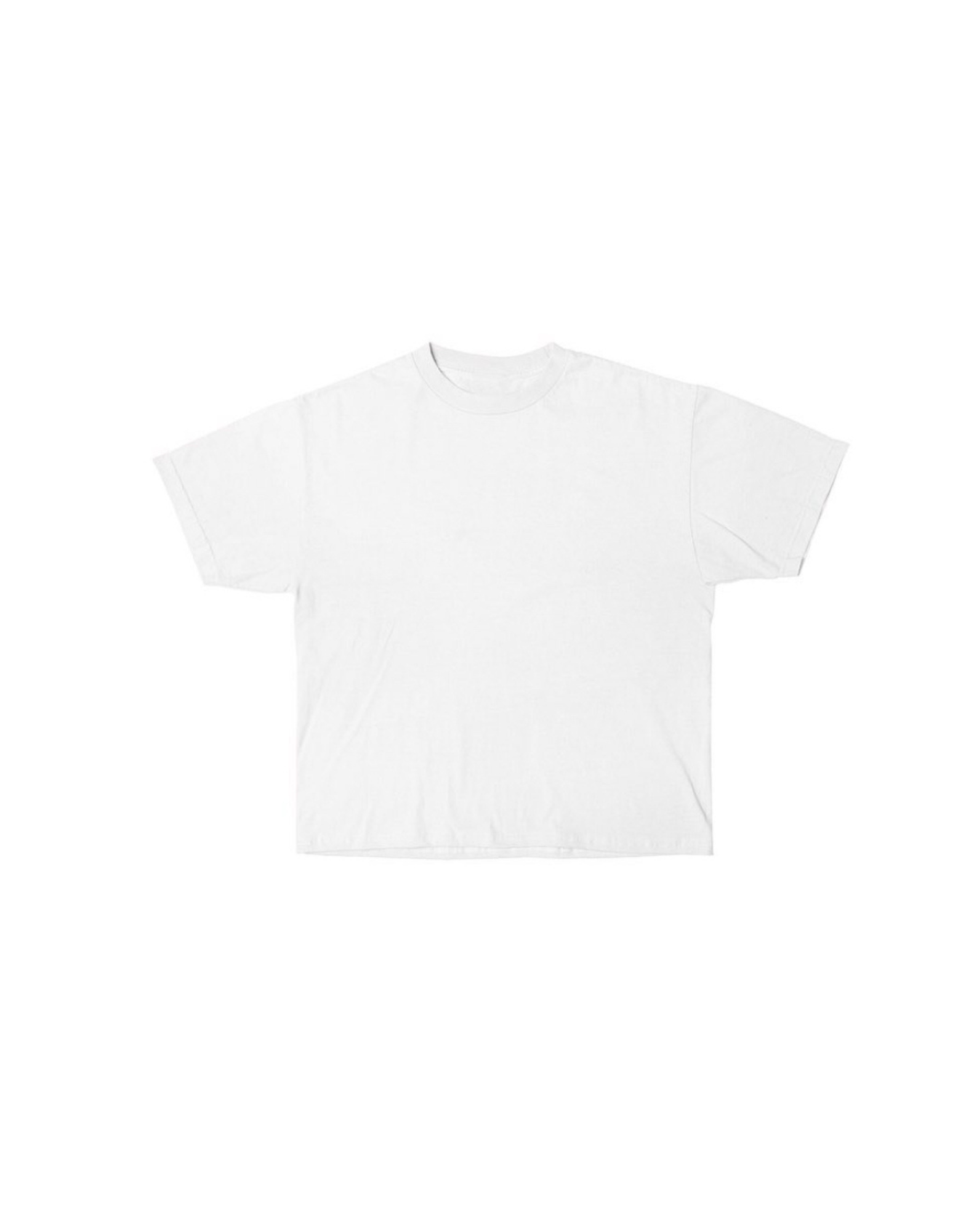 300 GSM Standard Tee "White"